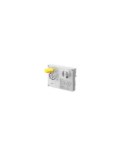 Prise de courant horizontale à verrouillage Gewiss GW66123 sans fusibles, 2P T 16A 110V 4H CBF